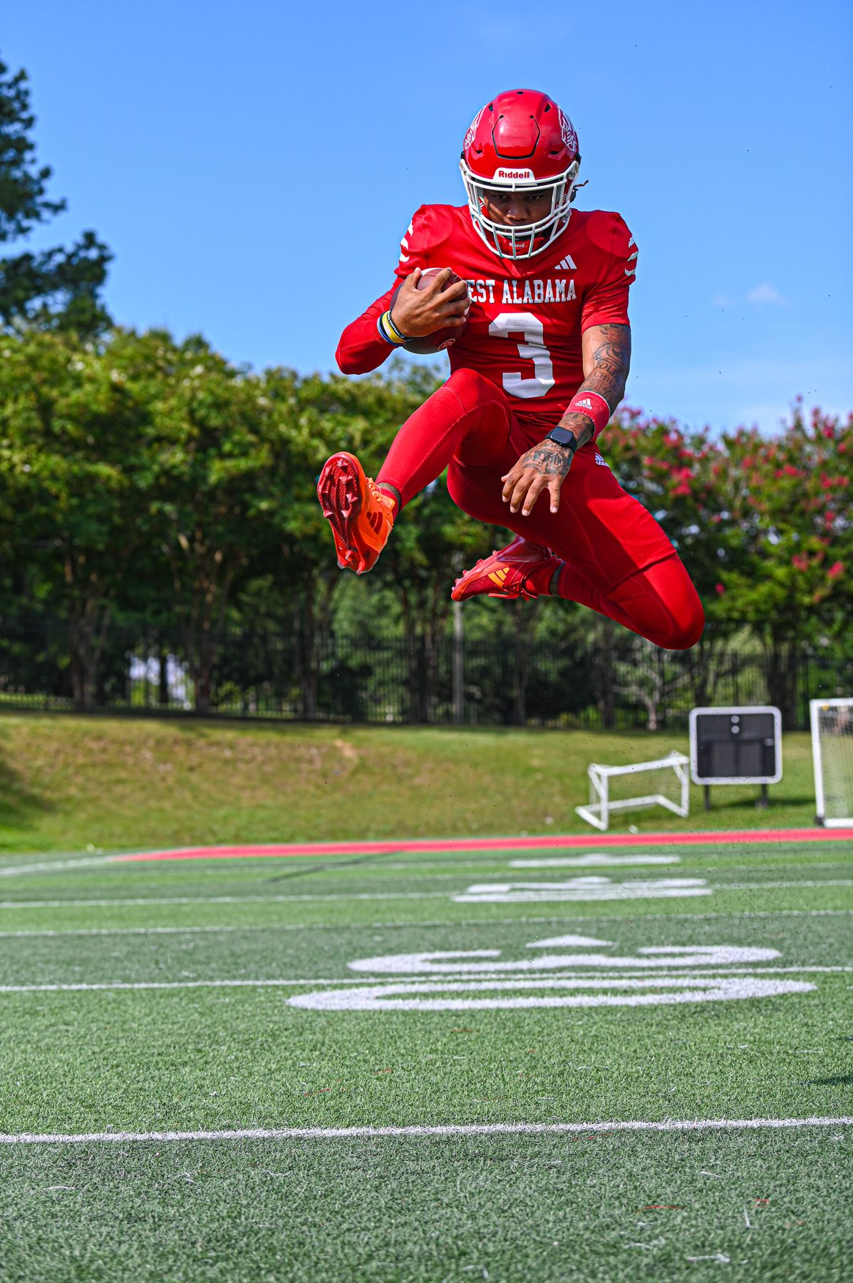 UWA Football — #3 mid-air